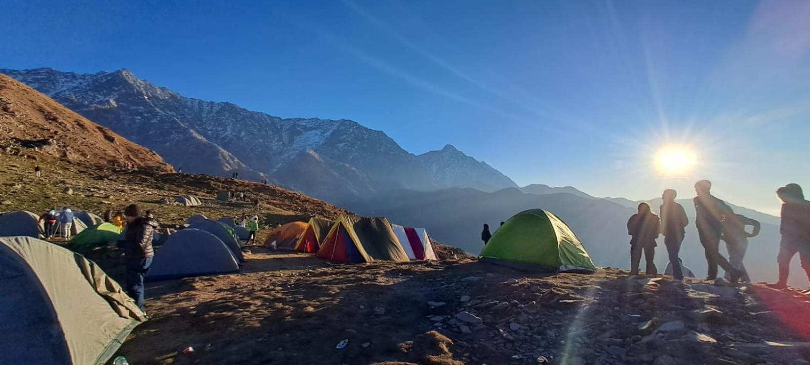 Triund Trek Hotell Dharamshala Exteriör bild